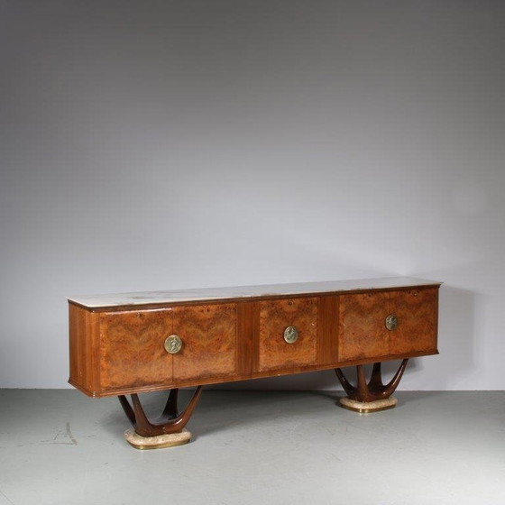 Image 1 of Großes Fratelli Turri Sideboard aus Italien, 1950