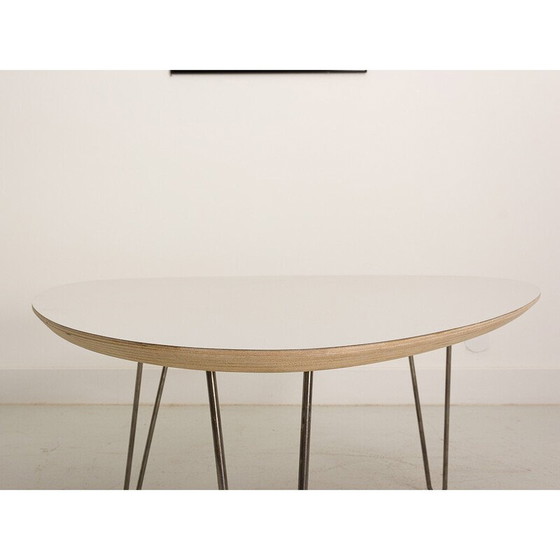 Image 1 of Vintage Couchtisch mit Metallbeinen, Frankreich