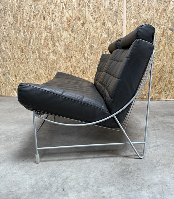 Image 1 of Leolux Volare Zweisitzer-Sofa aus Leder