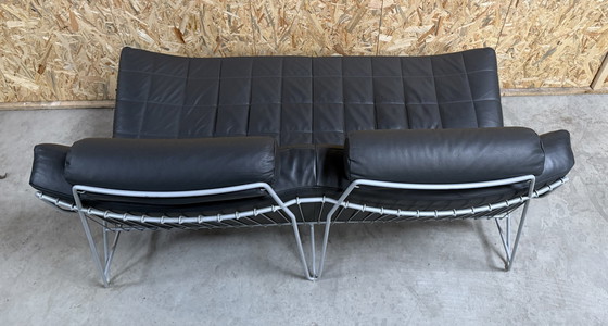 Image 1 of Leolux Volare Zweisitzer-Sofa aus Leder
