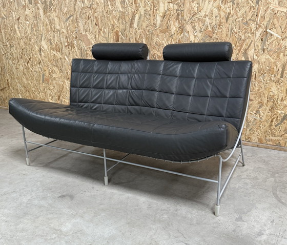 Image 1 of Leolux Volare Zweisitzer-Sofa aus Leder