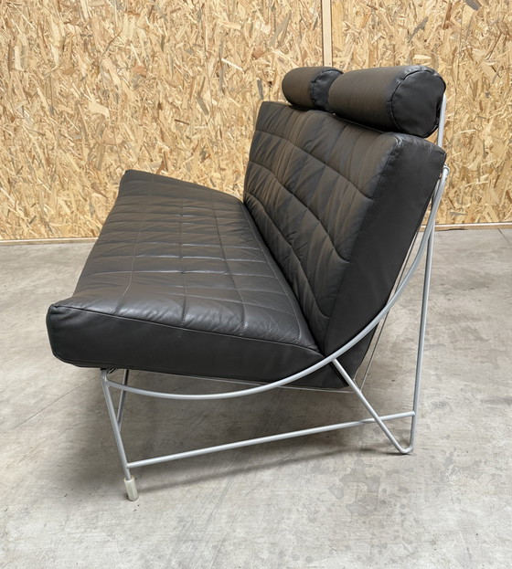 Image 1 of Leolux Volare Zweisitzer-Sofa aus Leder