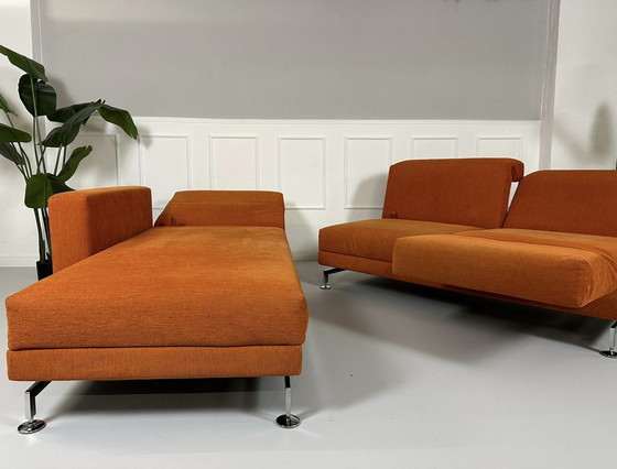 Image 1 of Brühl Moule Ecksofa Stoff Sofa Couch Schlaffunktion