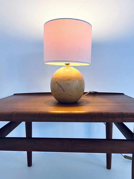 Image 1 of Vintage Tischlampe aus Holz '70s
