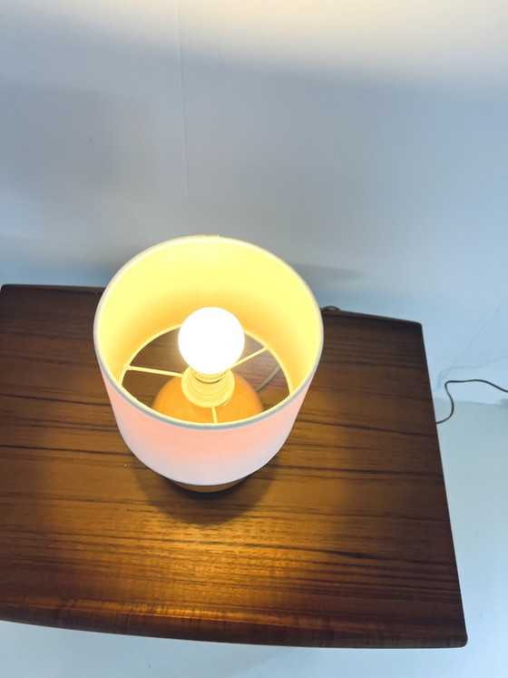 Image 1 of Vintage Tischlampe aus Holz '70s