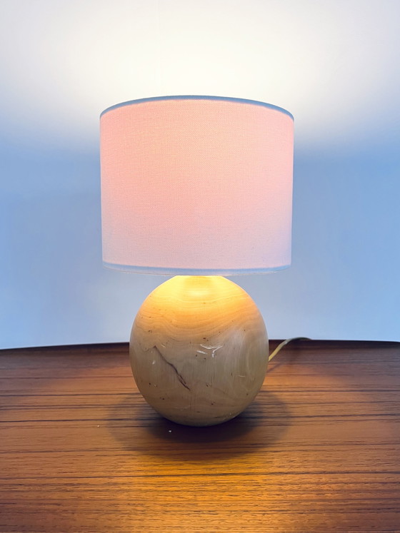 Image 1 of Vintage Tischlampe aus Holz '70s