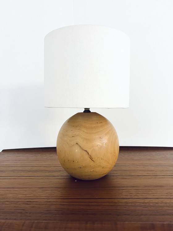 Image 1 of Vintage Tischlampe aus Holz '70s