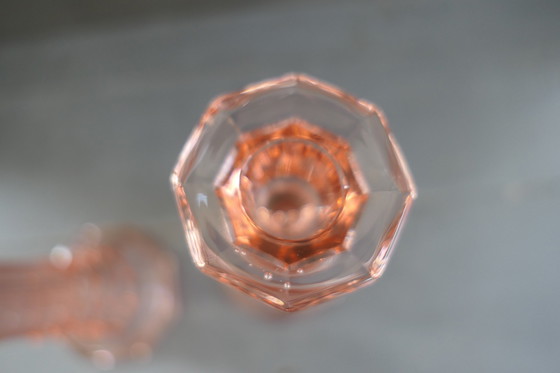 Image 1 of 2x Val Saint Lambert Luxval Kerzenständer