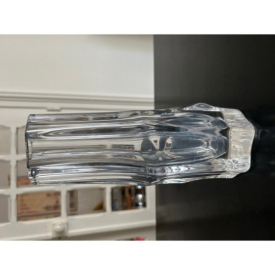 Image 1 of Alte asymmetrische Kristallvase für Daum, 1964