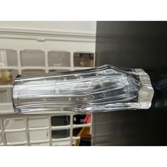 Image 1 of Alte asymmetrische Kristallvase für Daum, 1964