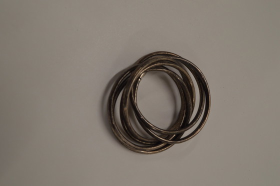 Image 1 of Silberne Serviettenhalter, Ring (6Stück)