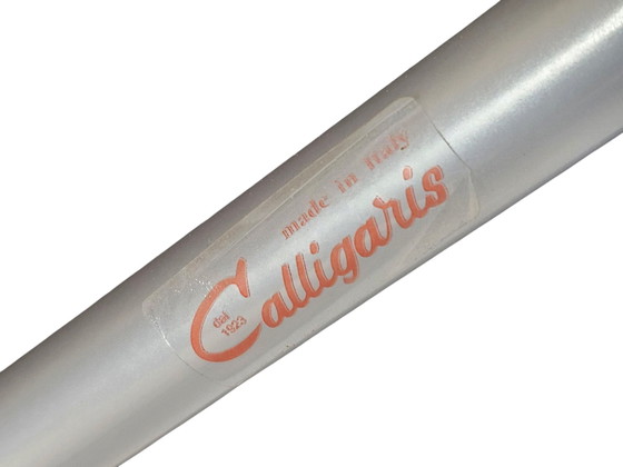 Image 1 of Calligaris - Leder - Esszimmerstühle Set (2) - Hergestellt in Italien - 1990er