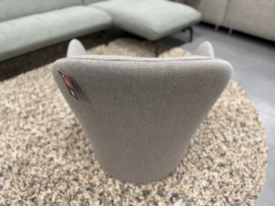 Image 1 of Gelderland 7901 Solid Chair Drehsessel Grau Re Wool