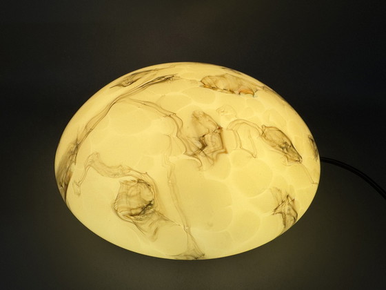 Image 1 of Art Deco Stil marmorierte Deckenleuchte