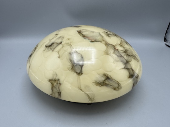 Image 1 of Art Deco Stil marmorierte Deckenleuchte