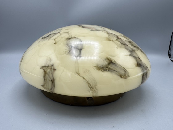 Image 1 of Art Deco Stil marmorierte Deckenleuchte