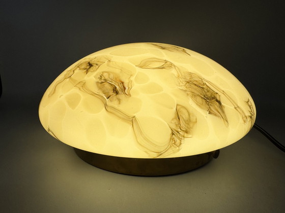 Image 1 of Art Deco Stil marmorierte Deckenleuchte