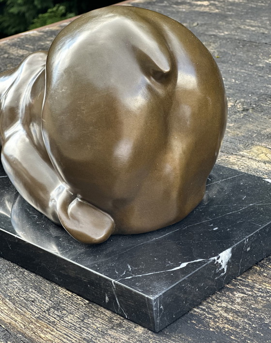 Image 1 of Bronze Zeitgenössisch Der Bär Signiert Milo