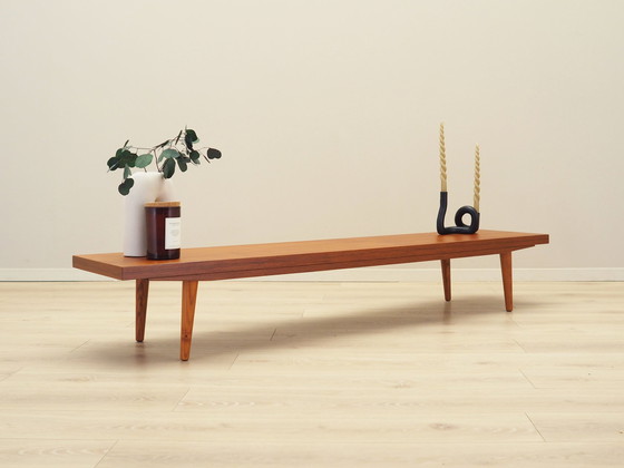 Image 1 of Teakholz-Lowboard, Dänisches Design, 1970er Jahre, Produktion: Dänemark