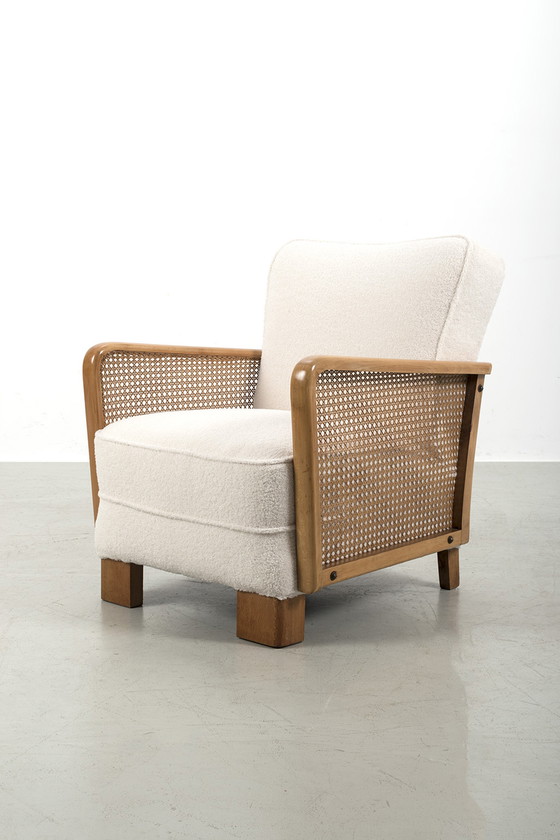 Image 1 of 2x Art Deco Clubsessel