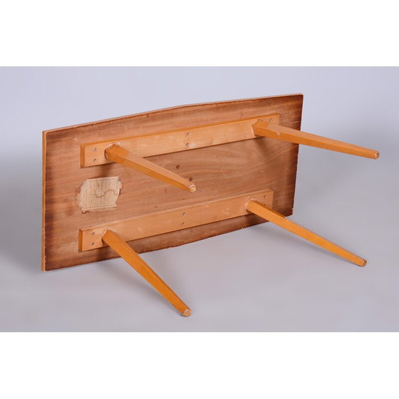Image 1 of Vintage Couchtisch aus Holz von Tatra Pravenec, Tschechoslowakei 1960