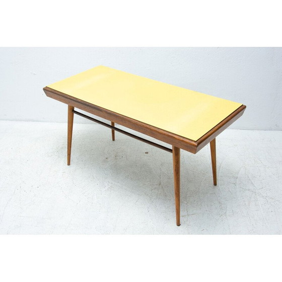 Image 1 of Vintage Couchtisch aus Buchenholz von Interiér Praha, Tschechoslowakei 1960