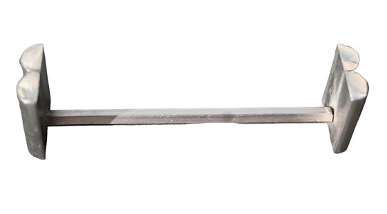 Image 1 of 12x Art Deco versilberte Besteckregale