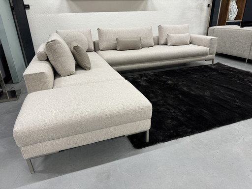 Design auf Lager Aikon Lounge Ecksofa Balmora Mondstein