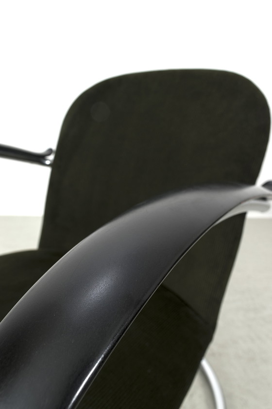 Image 1 of Niederländischer Original Gebr. van der Stroom Modell 414 Gipsstuhl