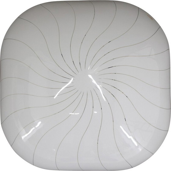 Image 1 of Vintage Plastik-Hängeleuchte für Molin, Italien 1970