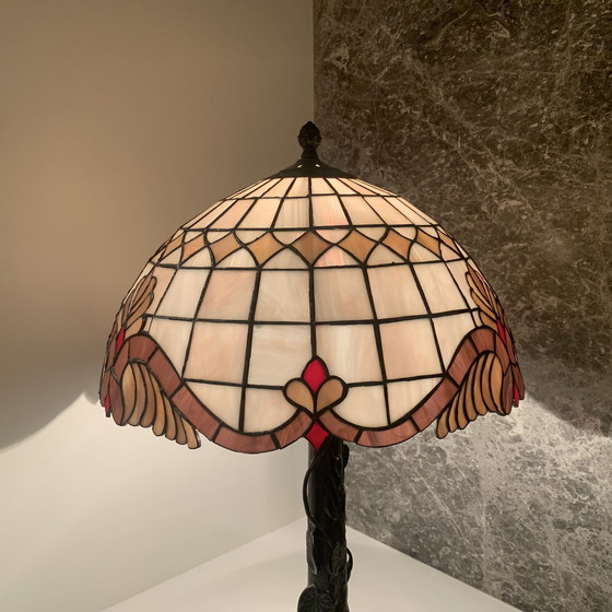 Image 1 of Tiffany Style Libelle Tischlampen