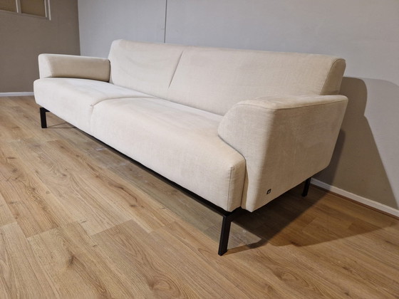 Image 1 of Rolf Benz 310 - 4-Sitzer Sofa + Hocker - Creme - Ausstellungszustand