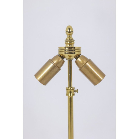 Image 1 of Vintage-Lampe aus Porzellan und vergoldeter Bronze, Frankreich 1880