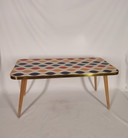 Mid Century Dreibein-Pflanztisch / Beistelltisch
