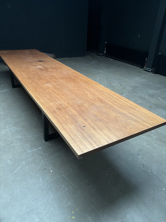 Image 1 of Brasilianisches Hartholz Tisch / Schreibtisch - 500Cm X 120Cm