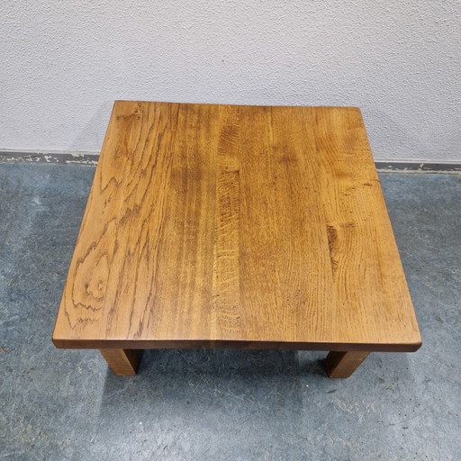 Vintage Couchtisch Eiche 60er 70er Jahre