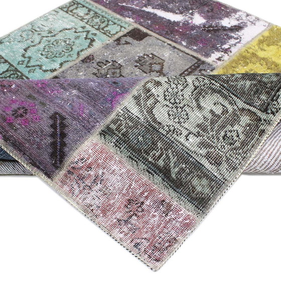 Image 1 of Perserteppich Patchwork Teppich 147X147 Nr:2528