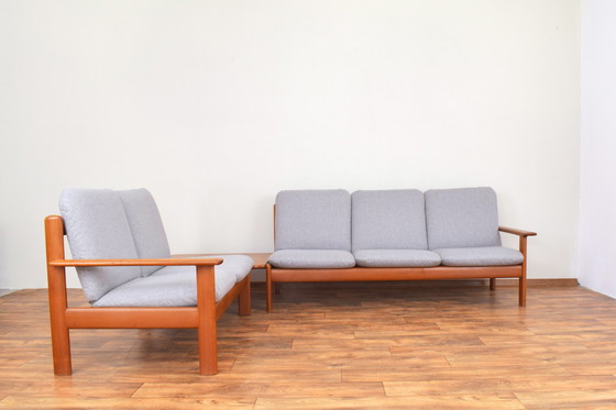 Image 1 of Mid-Century-Wohnzimmer-Set von Knoll, 1960er Jahre, Satz von 4