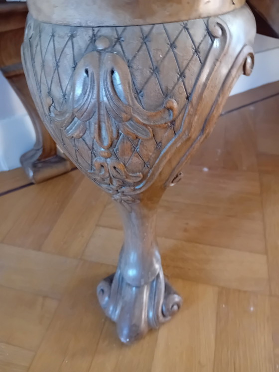 Image 1 of Antikes Sideboard Nussbaum, 3 Schubladen