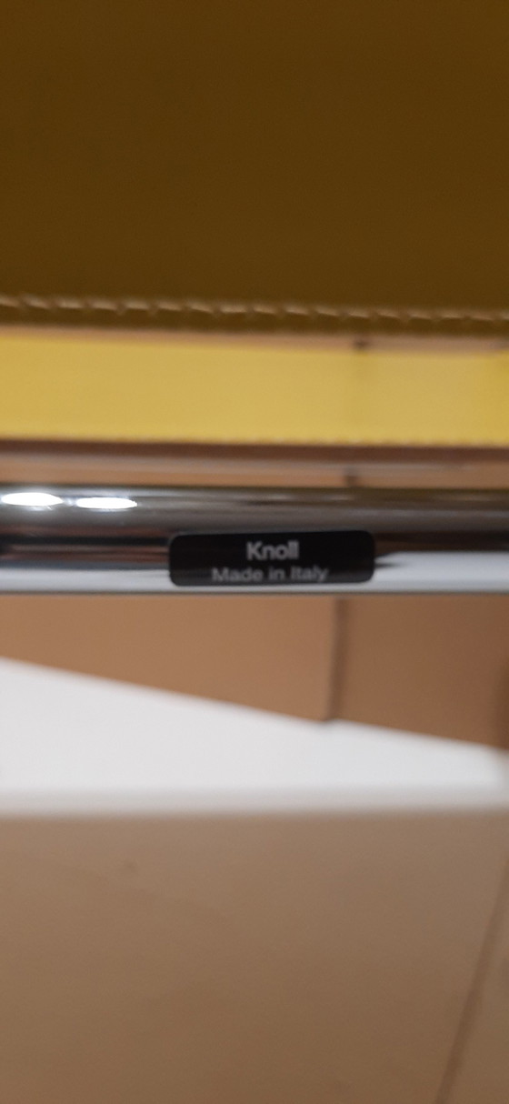 Image 1 of Knoll Wassily B3 New-Never-Used Armchair In Bernstein Leder von Marcel Breuer