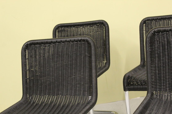 Image 1 of 4x Design Esszimmerstühle - TECTA 1970er Jahre