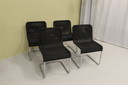 4x Design Esszimmerstühle - TECTA 1970er Jahre