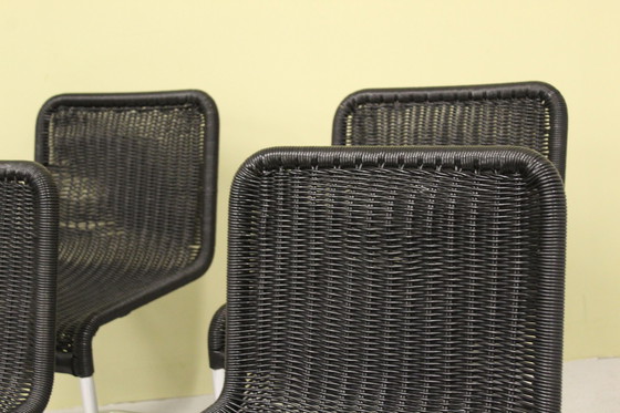 Image 1 of 4x Design Esszimmerstühle - TECTA 1970er Jahre