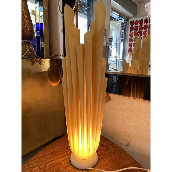 Image 1 of Vintage Lampe Athena beige Georgia Jacob 1975