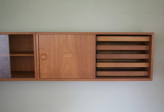 Image 1 of Dänische Kai Kristiansen Teak Wandschränke von Feldballes, 1960S.