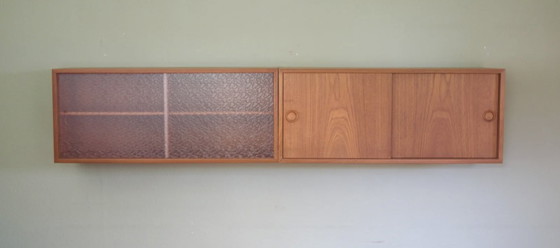 Image 1 of Dänische Kai Kristiansen Teak Wandschränke von Feldballes, 1960S.