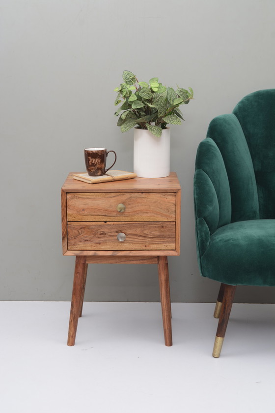 Image 1 of Nachttisch mit Schublade
