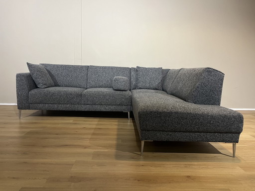 Montel Silver Plus Ecksofa Grau Design Neuer Zustand