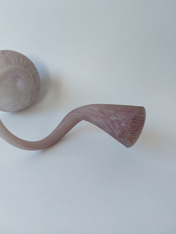 Image 1 of Vase aus mundgeblasenem Glas