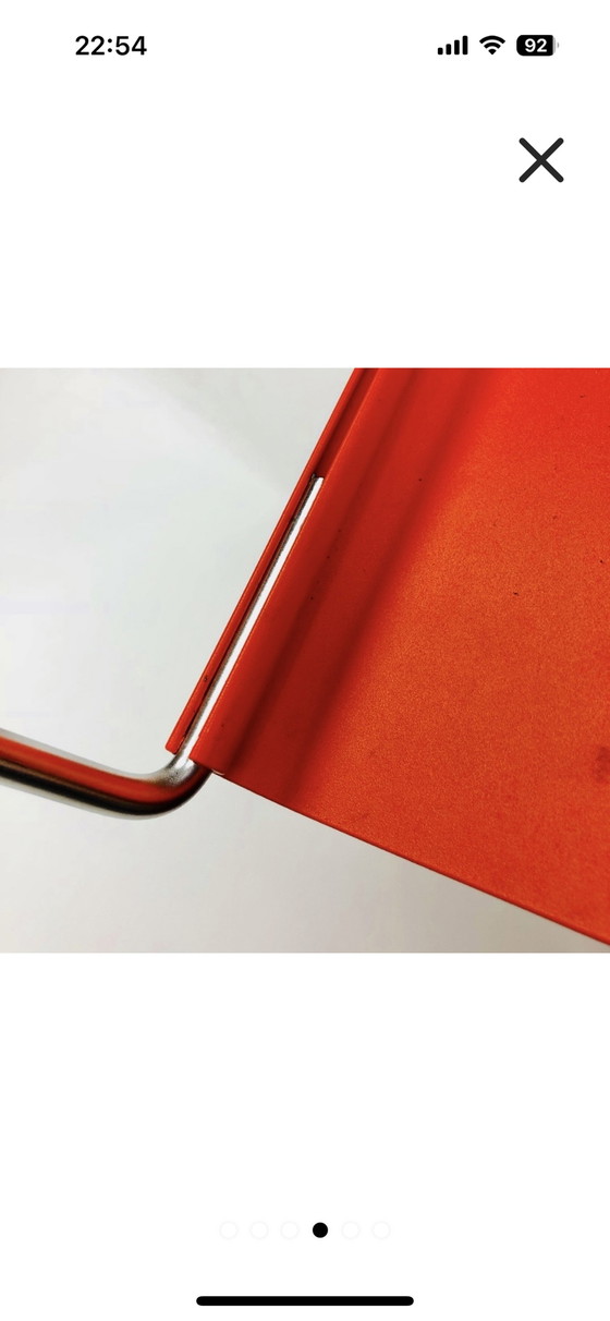 Image 1 of 2er Set Bla Station Stühle in orange